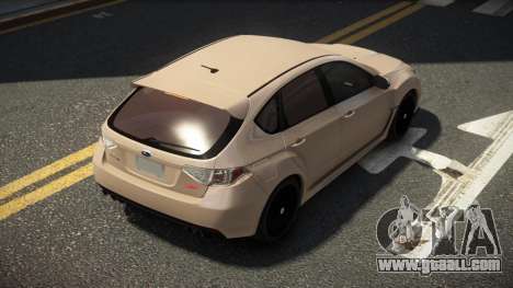 Subaru Impreza 5HB WRX STI for GTA 4