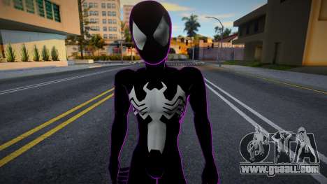 Black Suit from Ultimate Spider-Man 2005 v9 for GTA San Andreas