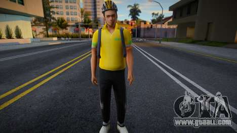 Delivery man Glowo for GTA San Andreas