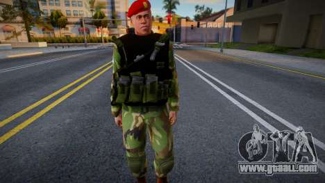 Soldado de Infanteria Paracaidista for GTA San Andreas