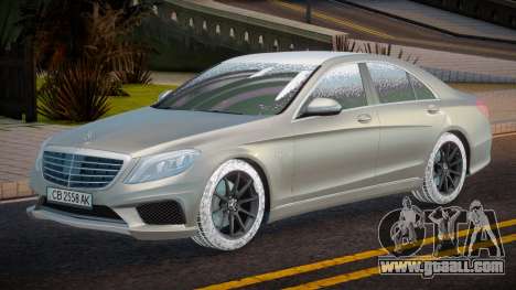 Mercedes-Benz S63 AMG UKR for GTA San Andreas