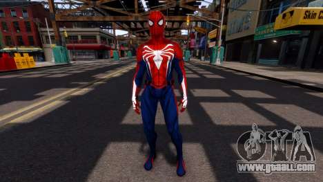 Spider-Man PS4 Skin for GTA 4