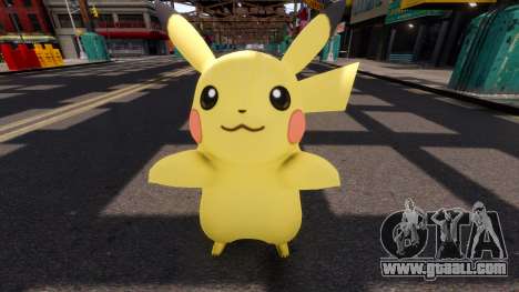 Pokémon - Pikachu for GTA 4