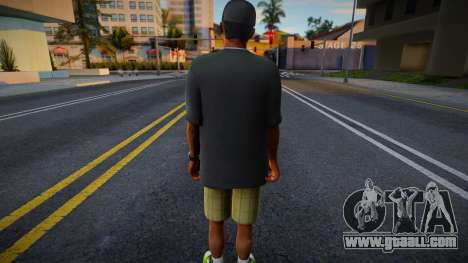 Lamar Davis Casual V1 DLC The Contract for GTA San Andreas