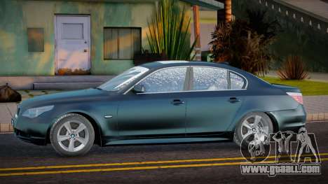 BMW E60 Snow for GTA San Andreas