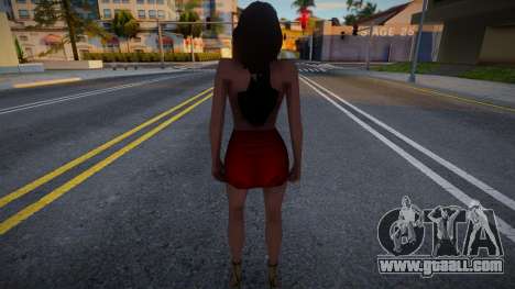 The Red Dress for GTA San Andreas