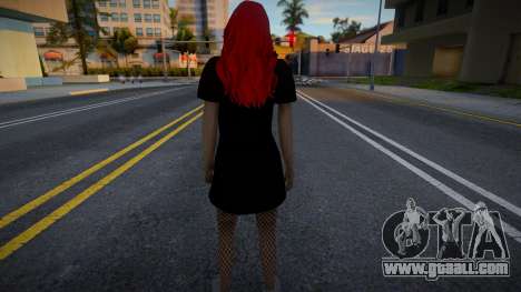 Red Hair Girl for GTA San Andreas