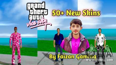 50 New Skin for GTA Vice City