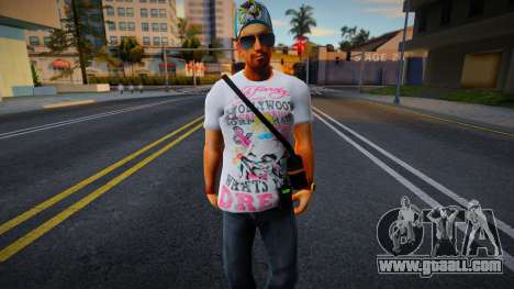 Young fashionable man for GTA San Andreas