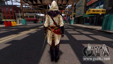 Aveline Assassin with Hood PED 2 for GTA 4