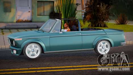 BMW 2002 Turbo Cabriolet for GTA San Andreas