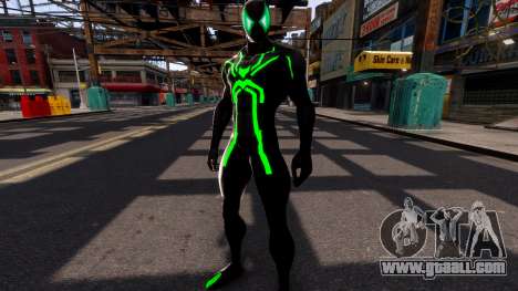 MVC3 Spiderman Black Green for GTA 4