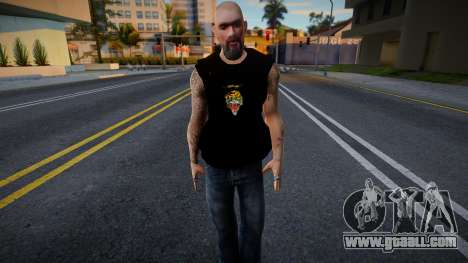 Bearded gangster for GTA San Andreas
