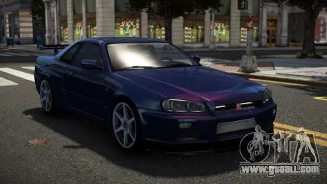 Nissan Skyline R34 GT-R M-Sport V1.1 for GTA 4