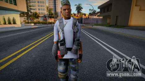 Civilian in military uniform for GTA San Andreas
