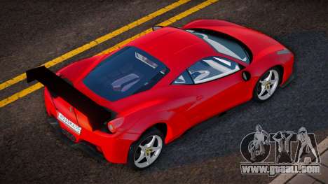 Ferrari 458 Italia Models for GTA San Andreas