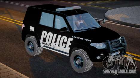 UAZ Patriot American Police for GTA San Andreas
