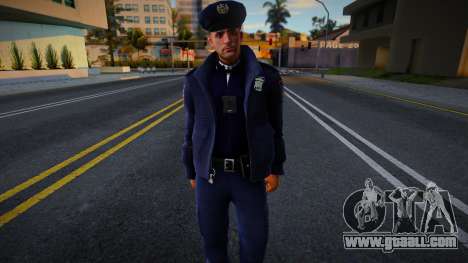 NYPD Winter V3 for GTA San Andreas