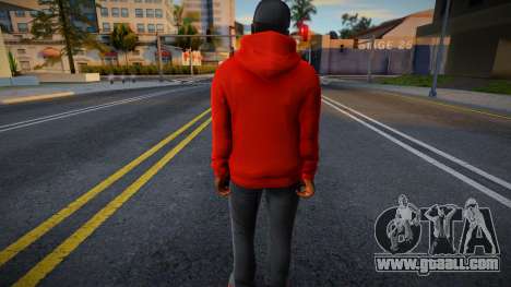 Lamar Davis Casual V2 DLC The Contract for GTA San Andreas