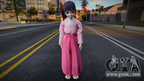 Tsuyuri Kanao From Kimetsu no Yaiba Kimono for GTA San Andreas