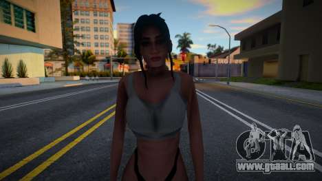 Girl in top and underwear for GTA San Andreas