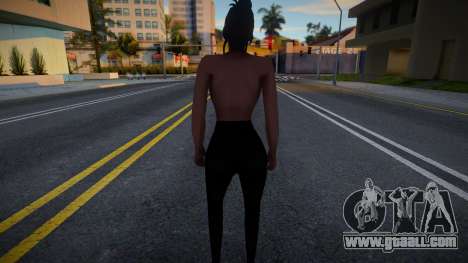 Topless Girl for GTA San Andreas