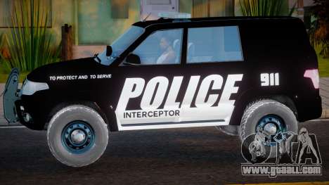UAZ Patriot American Police for GTA San Andreas