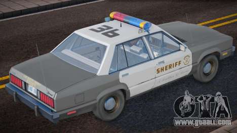 Ford Fairmont Los Santos County Sheriff 1978 for GTA San Andreas