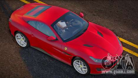 Ferrari Portofino RED for GTA San Andreas
