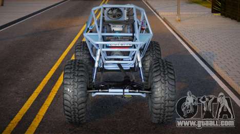 Bagged Customs Jeep Rock Crawler Polish Number for GTA San Andreas