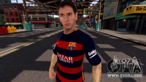 Lionel Messi 2016 for GTA 4