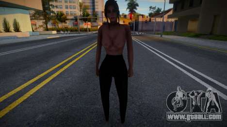 Topless Girl for GTA San Andreas