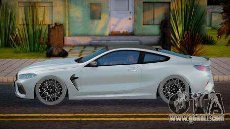BMW M8 Competition Silver for GTA San Andreas