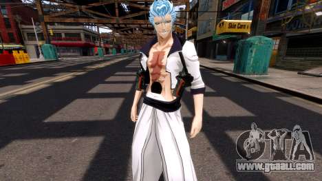 Grimmjow Jaegerjaquez From Bleach for GTA 4