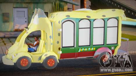 Japary Bus [Kemono Friends] for GTA San Andreas
