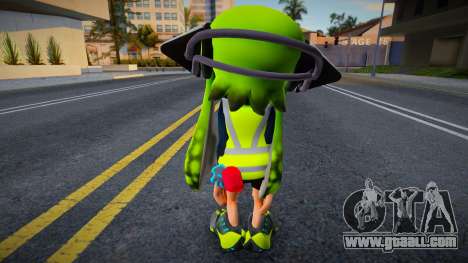 Girl Splatoon for GTA San Andreas