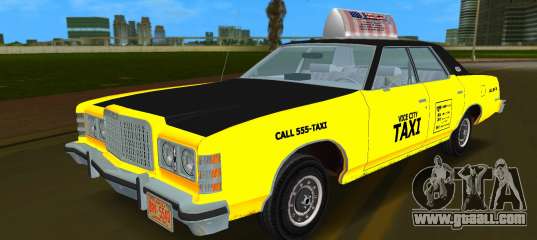 Ford Custom 500 75 Cabbie for GTA Vice City