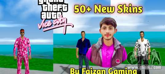 50 New Skin for GTA Vice City