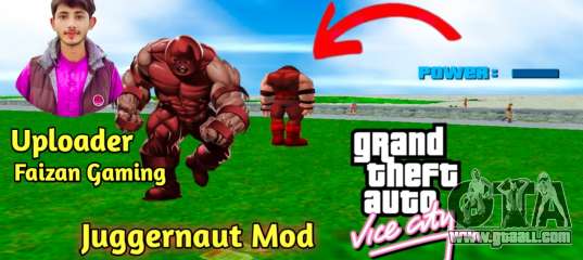 Juggernaut Mod for GTA Vice City