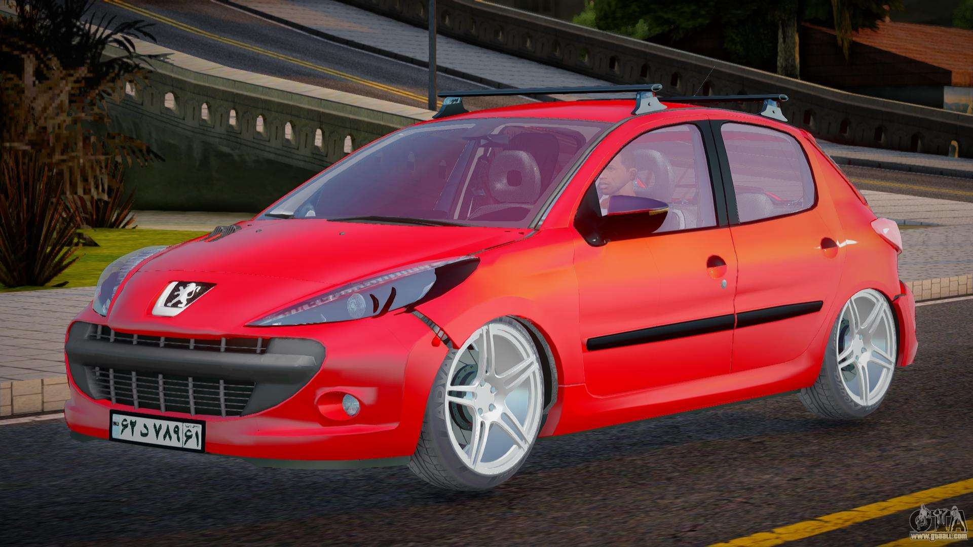 GTA San Andreas Peugeot 207 Tuning v2 Mod 
