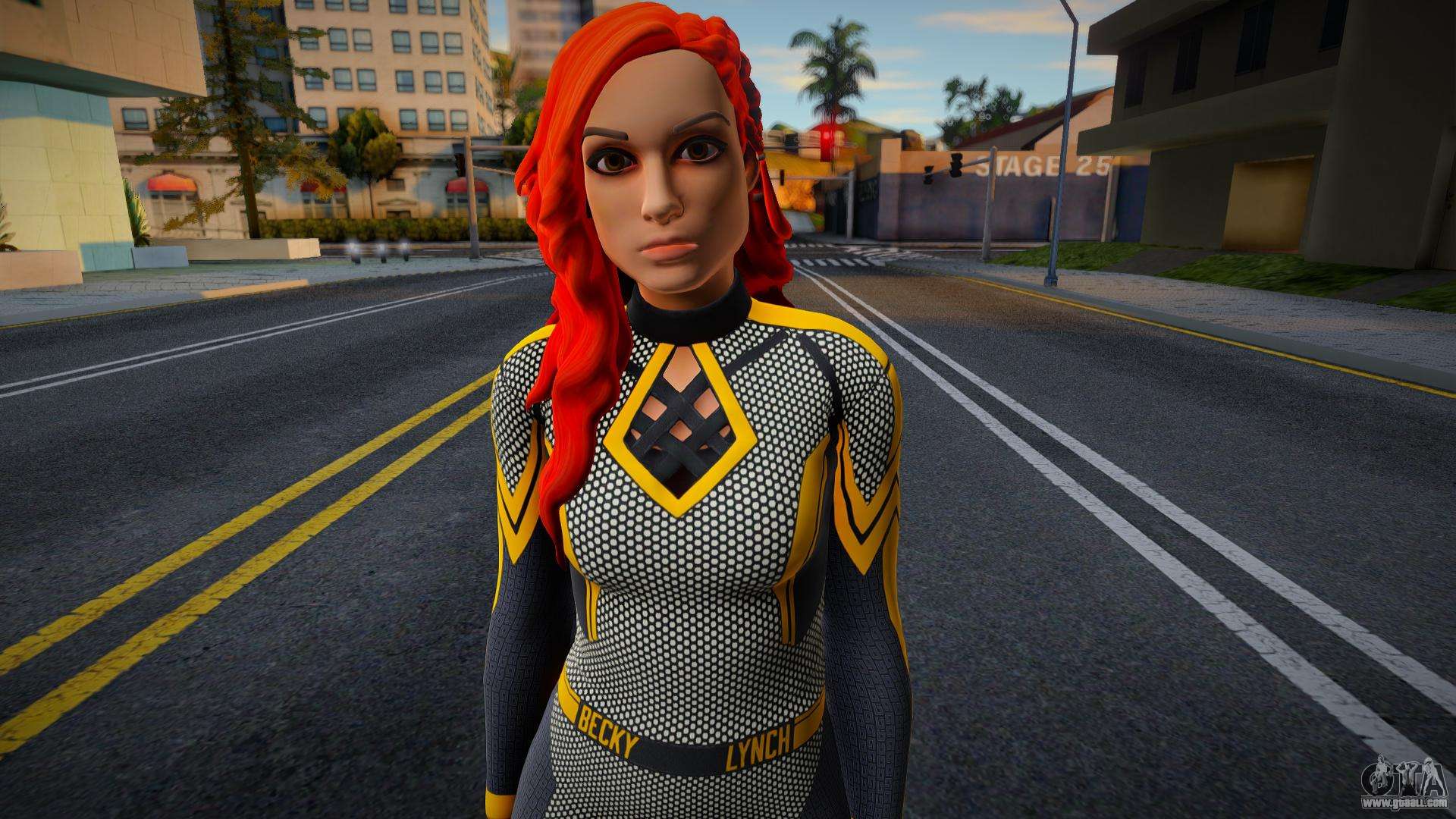 Fortnite - Becky Lynch v1 for GTA San Andreas