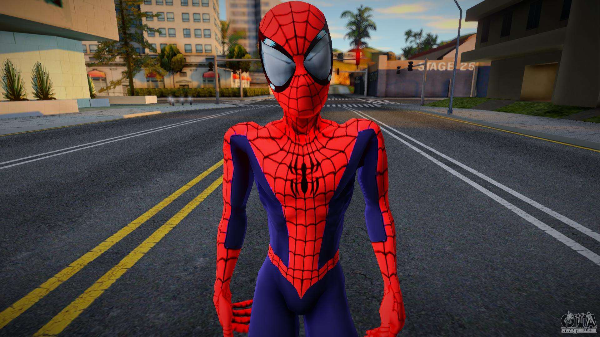 Spider-Man from Ultimate Spider-Man 2005 v4 for GTA San Andreas