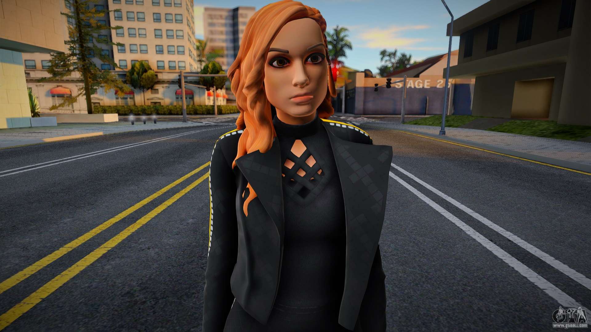 Fortnite - Becky Lynch v2 for GTA San Andreas