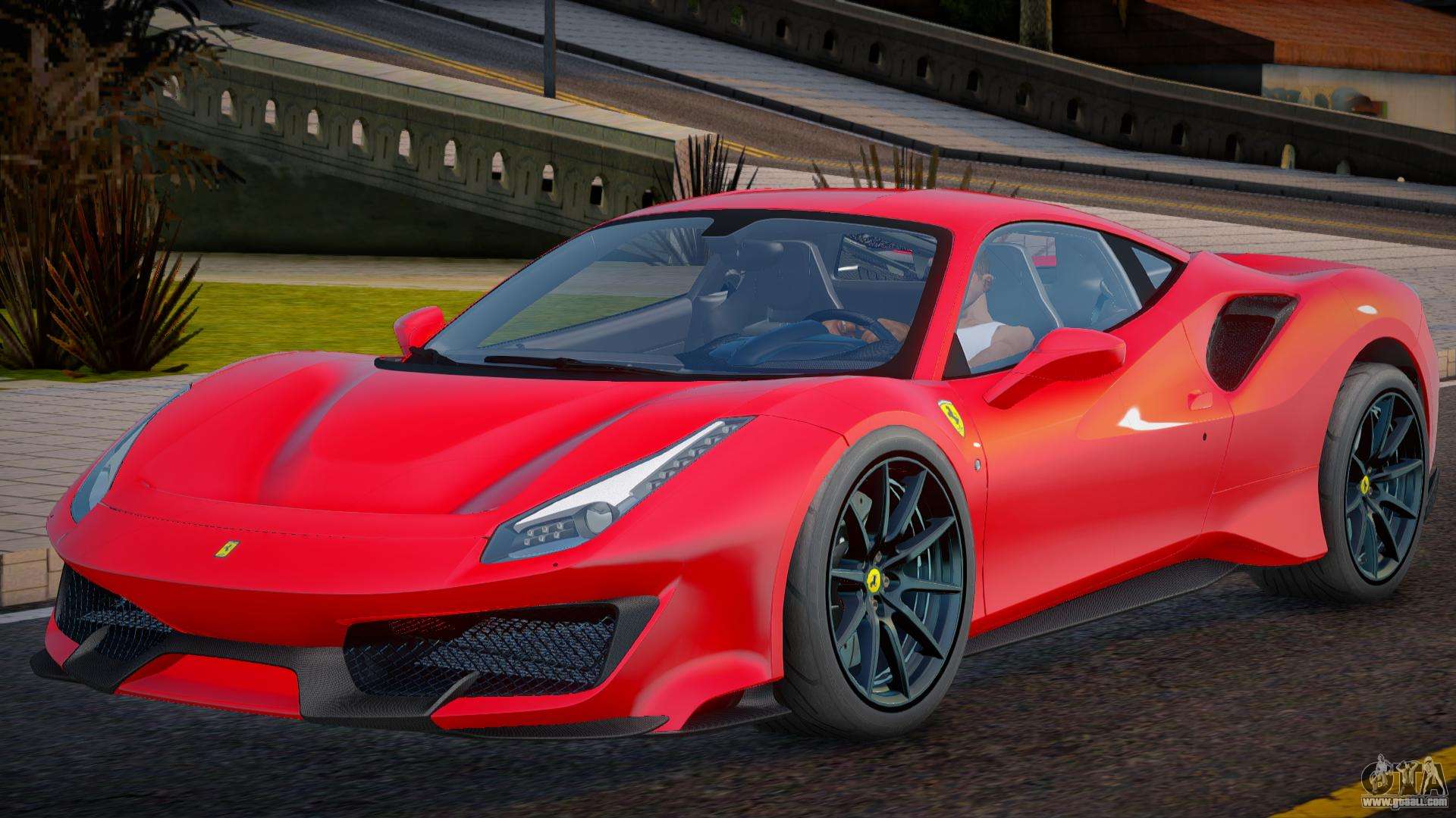 Ferrari 488 Low para GTA San Andreas