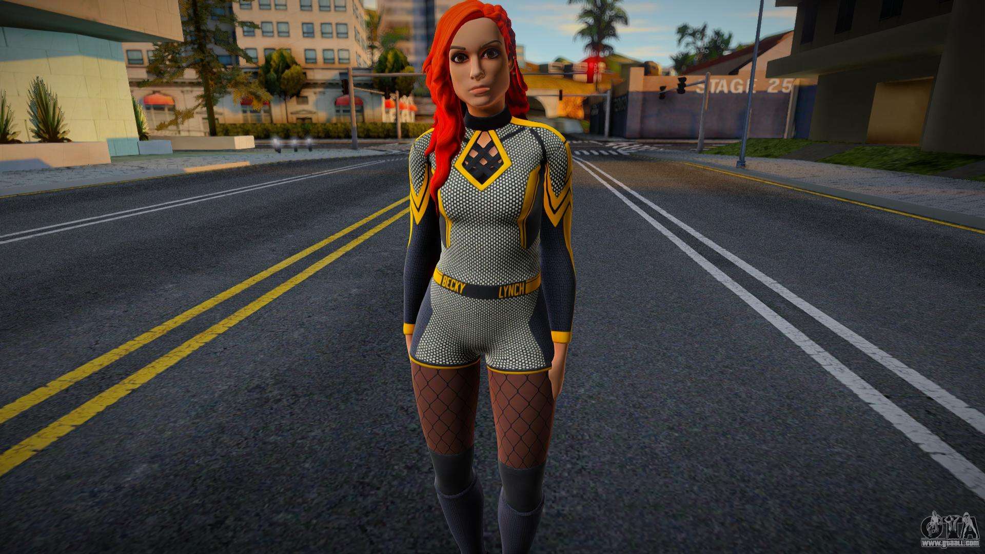 Fortnite - Becky Lynch v2 for GTA San Andreas