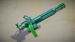 Green Goo minigun v2 for GTA San Andreas