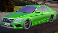Mercedes-Benz S63 AMG Ukr Plate for GTA San Andreas