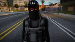 A member of the cartel in a balaclava for GTA San Andreas