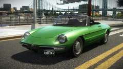 Alfa Romeo Spider Duetto V1.1 for GTA 4