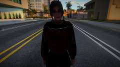 Sweatshirt and black leggings 1 for GTA San Andreas